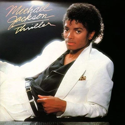 Image of Michael Jackson.Thriller. Iconic Album Cover Poster Various Sizes (A2 Size 42 x 61 cms) (A3 29