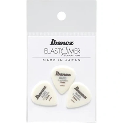 Image of IBANEZ ELJ1HD25 Elastomer Picks Set of 3 Hard