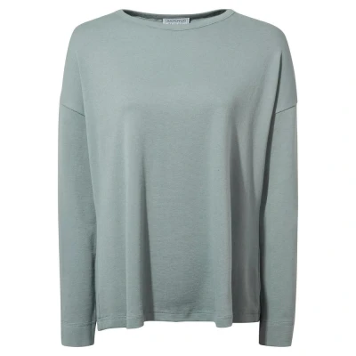 Image of Craghoppers Womens/Ladies Forres Long Sleeved T Shirt (Stormy Sea Marl) Blue Size 10 UK