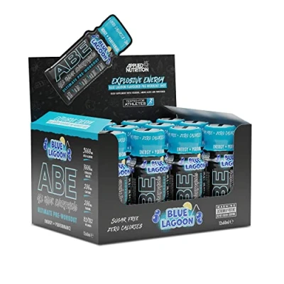 Image of Applied Nutrition ABE Shot, Blue Lagoon 12 x 60 ml.