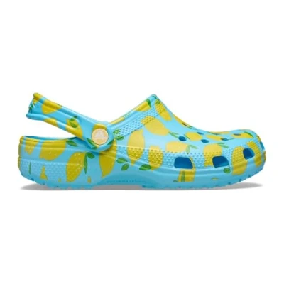 Image of Crocs Classic Fresh Fruits Unisex Clogs, Women&#039;s, Size: M7, Tinted glass shoes