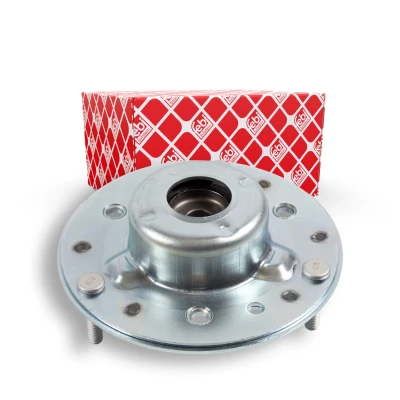 Image of LR001134, LR032528, LR085485 Top strut mount FEBI BILSTEIN 171489 Rear Axle without ball bearing Elastomer LAND ROVER: Freelander 2 Off Road