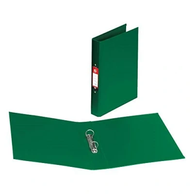 Image of 5 Star Office Ring Binder 2 O Size 25mm Polypropylene A4 Green [Pack 10]