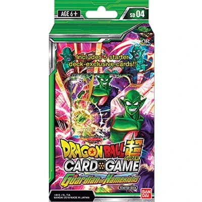 Image of Bandai BCLDBSP7917 Dragon Ball Super CG: Starter Deck SD04 The Guardian of Namekians, Multicoloured