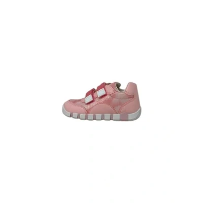 Image of Geox Baby B IUPIDOO Girl A Sneaker, Salmon, 5 UK Child