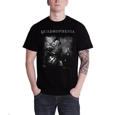 Image of Plastic Head Who The Quadrophenia Men&#039;s T Shirt Black Large