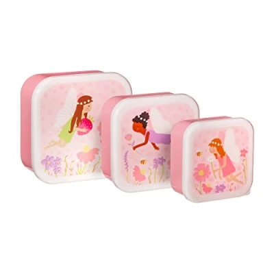 Image of Sass &amp; Belle Fairy Lunch Boxes Set of 3