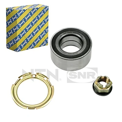 Image of 402106566R, 6040000924, 8200156470, 8200618341, 8200618351 Wheel bearing kit SNR R155.69 with rubber mount, integrated magnetic sensor ring 86mm