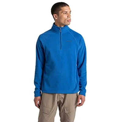 Image of Craghoppers Men&#039;s Corey VI Half Zip Fleece, Bolt Blue, M