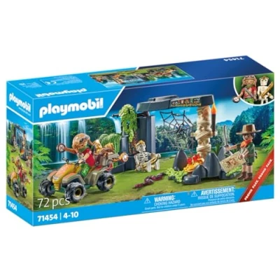 Image of Playmobil 71454 Jungle Treasure Hunter Promo Pack, thrilling action, fun imaginative role play, playsets suitable for children ages 4+