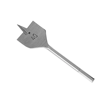 Image of EsportsMJJ 40Mm Flat Spade Wood Drill Bit Hex Shank Woodworking Hole Cutter