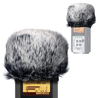 Image of Windscreen Muff for Zoom H2n/H4n Handy Recorders, Mic Artificial Fur Wind Screen H2n H4n by YOUSHARES