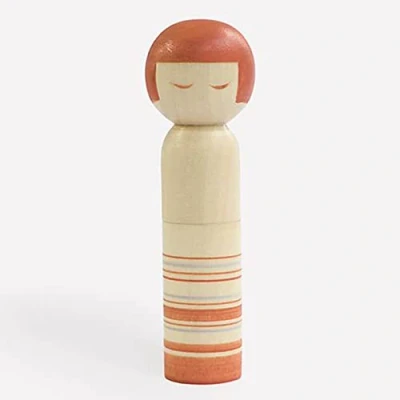 Image of Cohana Pink Kokeshi Doll Pincushion 1 Piece