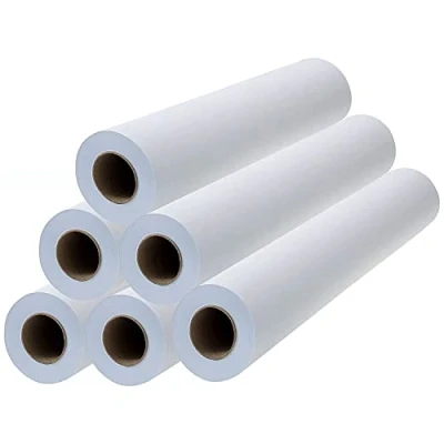 Image of Q CONNECT,White,KF17979 Plotter Paper 610mm x 50m