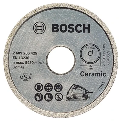 Image of Bosch Home and Garden Accessories 2609256425 Diamond Cutting Disc, 65 x 15 mm
