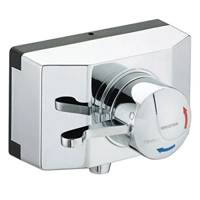 Image of Bristan OP TS1503 SCL C Gummers Opac Thermostatic Exposed Shower Valve