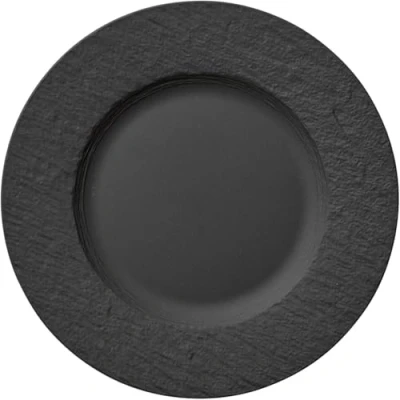 Image of Villeroy &amp; Boch Dinner Plate Manufacture Rock Black ø 27 cm