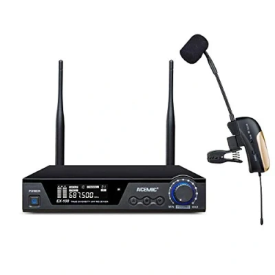Image of ACEMIC EX 100/ST 4 Wireless Saxophone Microphone for Trumpet Trombone Tubar Horn Applications