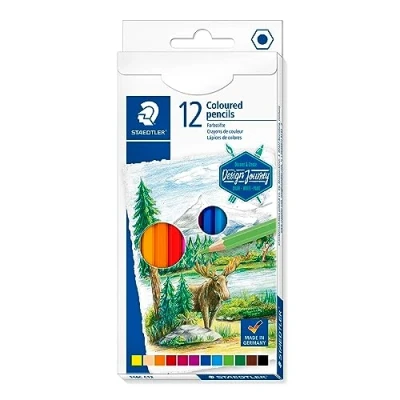 Image of Staedtler Design Journey 146C Box of 12 Assorted Coloured Pencils