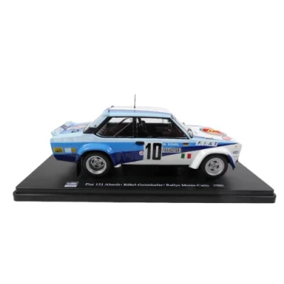 Image of OPO 10 Miniature car reproduced at 1/24 scale compatible for FIAT 131 ABARTH 1980 RVQ09