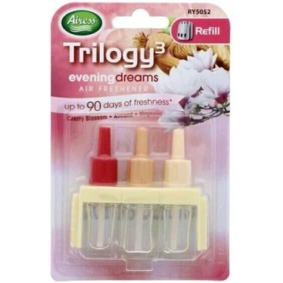 Image of 3VOLUTION PLUG IN AIR FRESHENER REFILLS TRILOGY3 AMBI PUR COMPATIBILITY 20ml (Evening Dream)