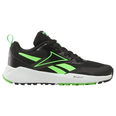 Image of Reebok Energen RUN Unisex Road running shoes for kids, Size: 55, Black solarlime ftwrwhite