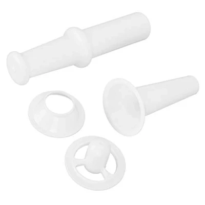 Image of Sausage Nozzle, ABS Universal 166g Food Pusher Grinder Tamper, Kubbe Attachment for 7# Meat Accessory