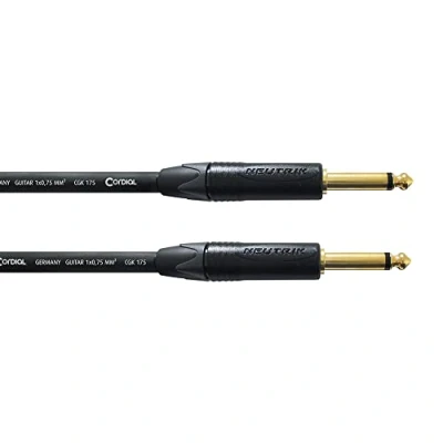 Image of CORDIAL Guitar Cable with Straight Jack 3 m