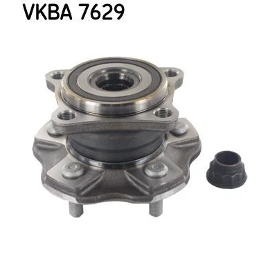 Image of 424100E030, 424100E031, 4241048060 Wheel bearing kit SKF VKBA 7629 with integrated ABS sensor 87mm LEXUS: RX III