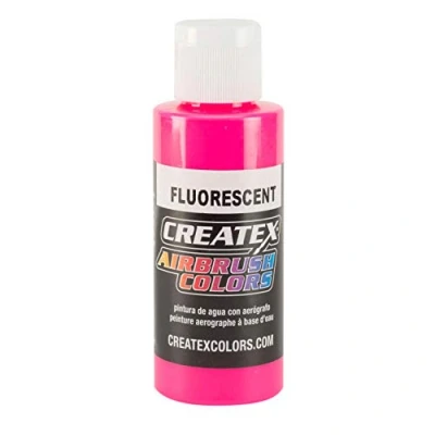 Image of Createx 60 ml Paint, Fluorescent Hot Pink