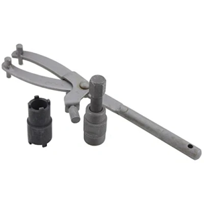 Image of GOOFIT 3 Pcs Set Stator Removal Kit Clutch Tool Double head Repair Tools Magneto Pull Code 24mm/27mm Holder Replacement For Chinese Scooter Parts Pit Bike