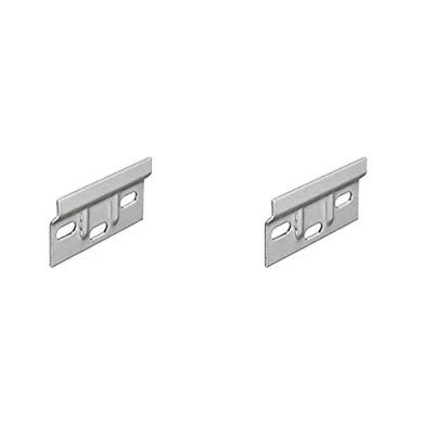 Image of Kitchen Cabinet Hanging Brackets for Wall Mounting Cupboards Hanger Plate 63mm x2