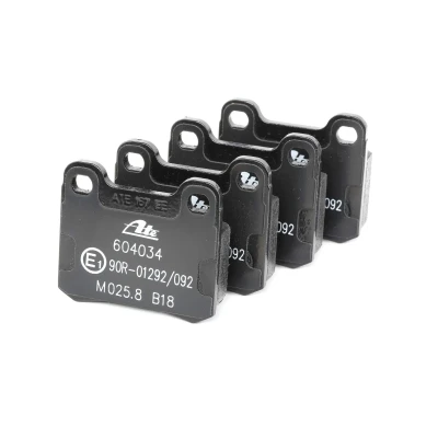 Image of 0004209820, A0004209820 Brake pad set ATE 13.0460 4034.2 not prepared for wear indicator, excl. warning contact MERCEDES BENZ: W124 Coupe