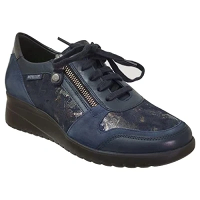 Image of Iasmina Nubuck Leather Women&#039;s Trainers