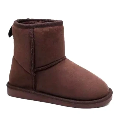 Image of sole london LADIES WOMENS FLAT WARM WINTER ANKLE SLIP ON SNUG FAUX FUR LINED SHOES BOOTS