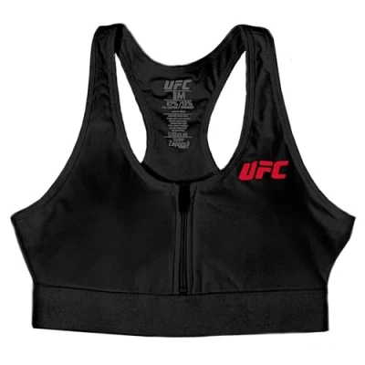 Image of UFC Core Zip Front Sport Bra