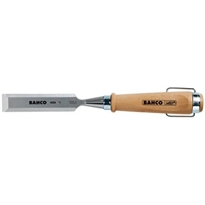 Image of Bahco 425 10 Chisel Wooden Handle