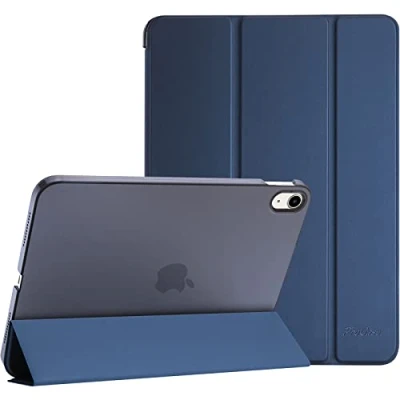 Image of ProCase for iPad 10th Generation Case 2022 10.9 Inch, Cover Case, 10 Gen A2696 A2757 A2777 Darkblue