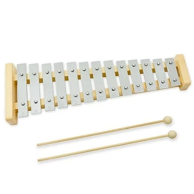Image of A Star Diatonic Glockenspiel for Children with Beaters 13 Note