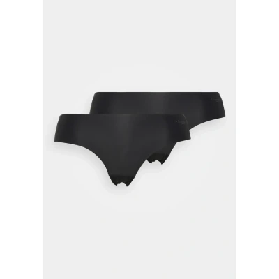 Image of Sloggi Women&#039;s ZERO Microfibre 2.0 H Hipster 2P Briefs, BLACK, XS