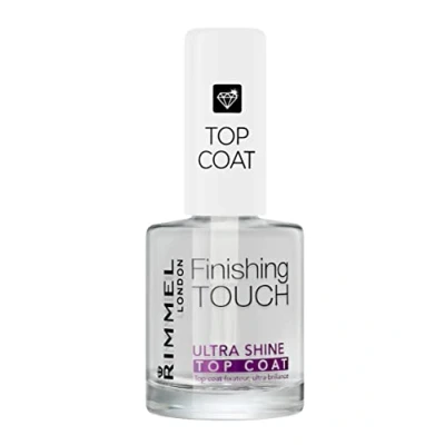 Image of Rimmel Finishing Touch Ultra Shine Top Coat Polish, 12ml