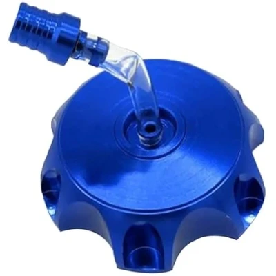 Image of Aluminum Gas Fuel Tank Cap Breather Vent ATV Dirt Pit Bike 140CC 150CC 160CC (Blue)