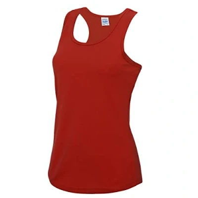 Image of AWDis Womens Cool Vest Fire Red