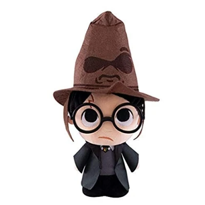 Image of Funko Supercute Plushies Potter: Harry Potter With Sorting Hat Collectable Soft Toy Birthday Gift Idea Official Merchandise Stuffed Plushie for Kids and Adults Girlfriends