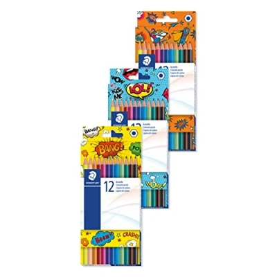 Image of Staedtler 175 COC12 Hexagonal Colouring Pencils (Pack of 12)