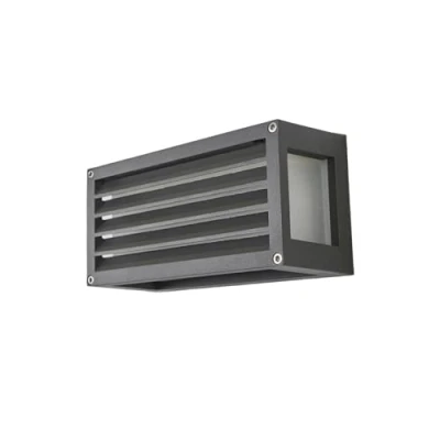 Image of Outdoor Wall Light &#039;Aurelien&#039; (Modern) in Black Made of Aluminium (1 Source, E27) from Lucande lamp for Exterior/Interior Walls, House, Terrace und Balcony