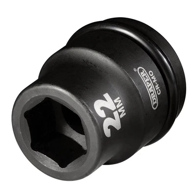 Image of Draper HI TORQ� 6 Point Impact Socket, 3/4&quot; Sq. Dr., 22mm