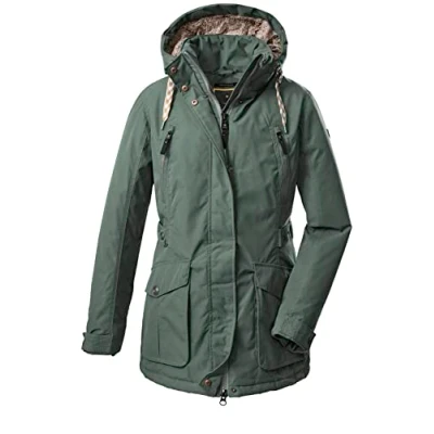 Image of G.I.G.A. DX GIGEQ 38725 000 Women&#039;s Casual Functional Jacket with Zip Off Hood GW 62 WMN JCKT, Dark Mint, 34