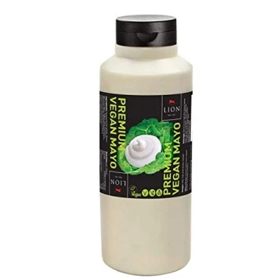 Image of Premium Vegan Mayo Mayonnaise Squeezy 1 Litre Bottle