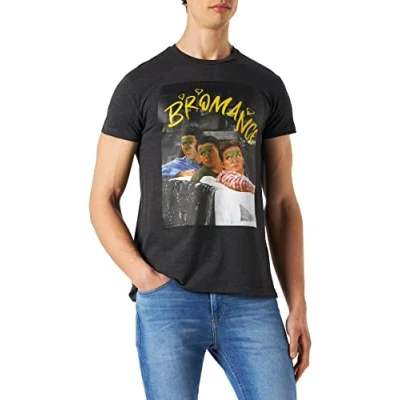 Image of cotton division Men&#039;s Mefrients051 T Shirt, Anthracite Mix, M